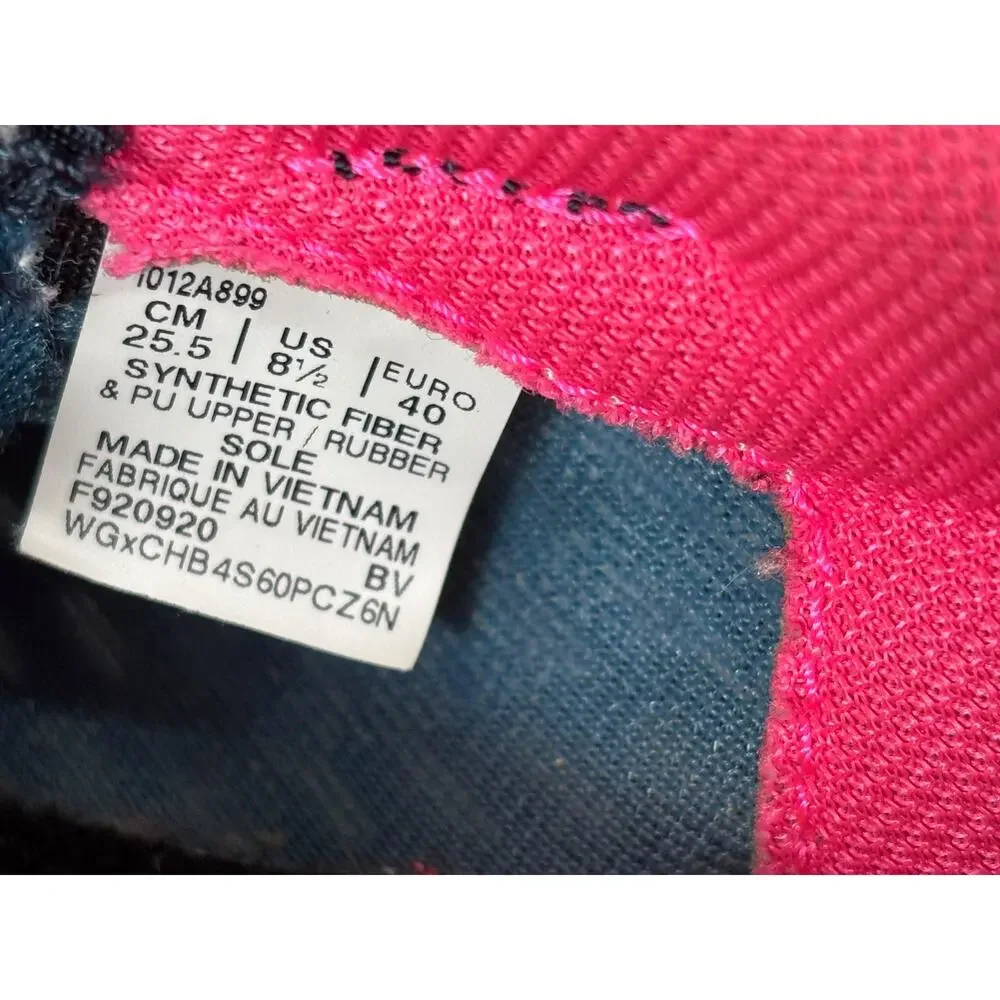 ASICS Hyper Speed Shoes Womens Size 8.5 Blue Pink Running Sneakers 1012A899